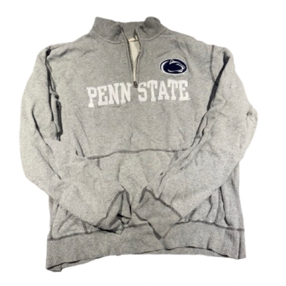 Penn State Gray Quarter Zip Sweatshirt